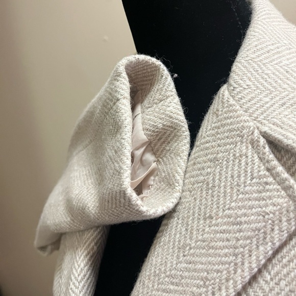 Wool Beige Blazer - Picture 6 of 14